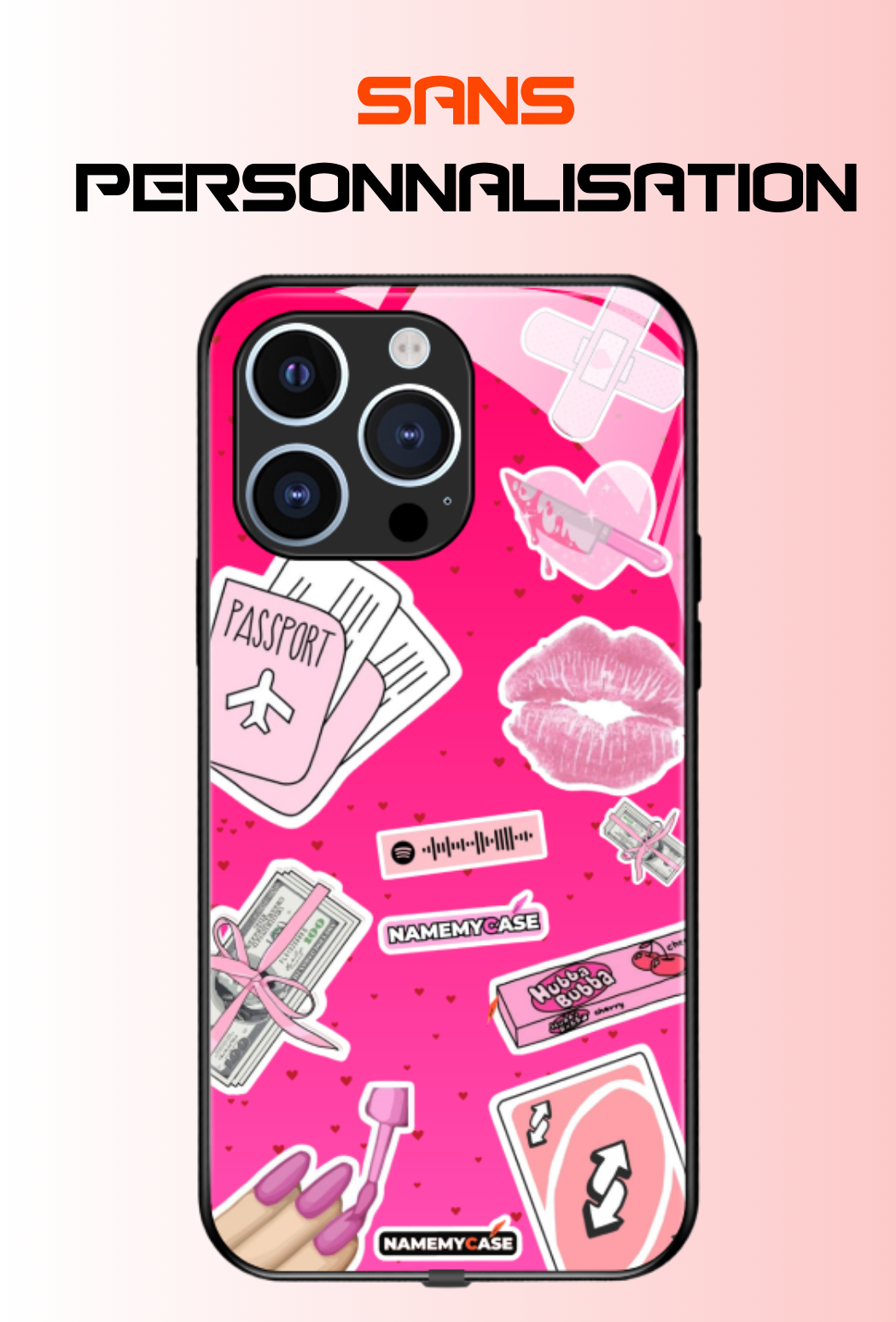 Coque iPhone - Modèle Mouna 2 x Team Nasdas