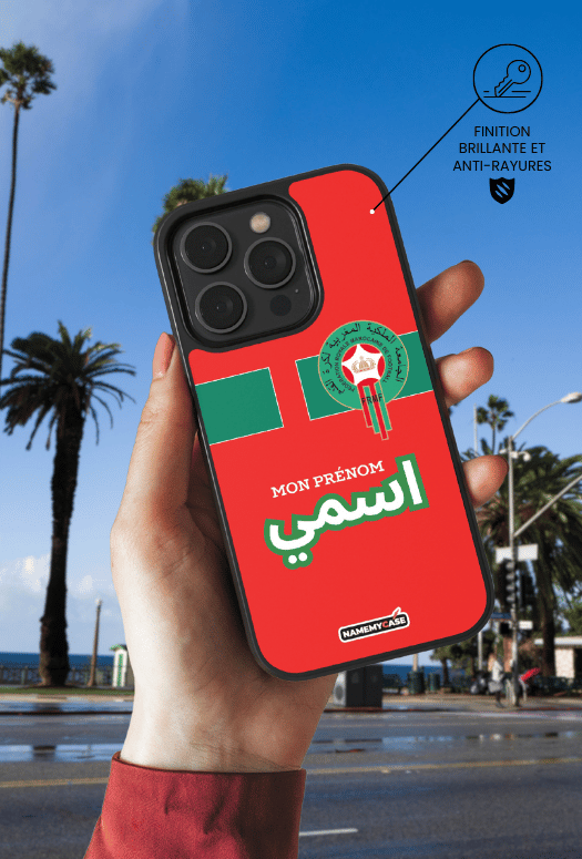 IPhone Coque Personnalisée - Morocco Rouge