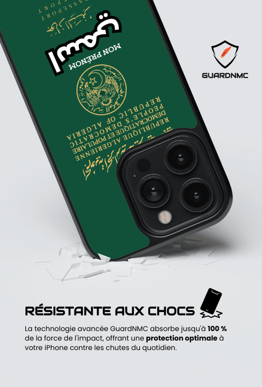IPhone Coque Personnalisée - Algerie Passeport Green