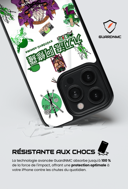 Coque iPhone - Ashura 2 - Zoro One piece