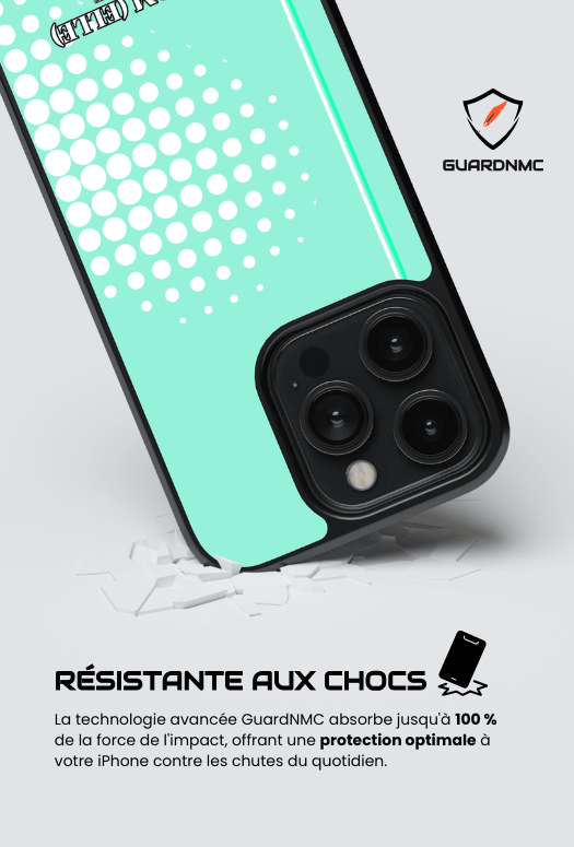 Coque iPhone à partager - Cœur abstrait 3