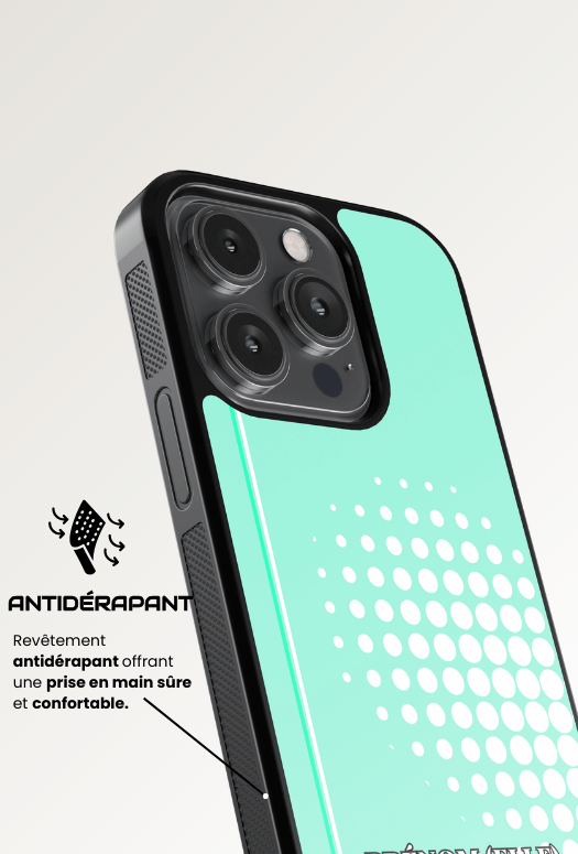 Coque iPhone à partager - Cœur abstrait 3