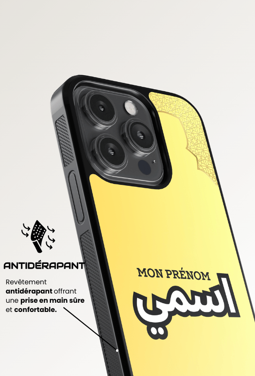 IPhone Coque Personnalisée - Yellow Gold