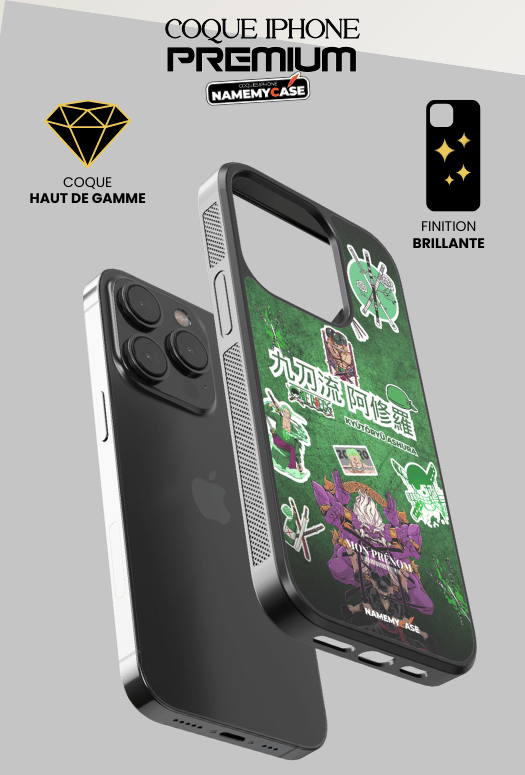 Coque iPhone - Ashura - Zoro One piece