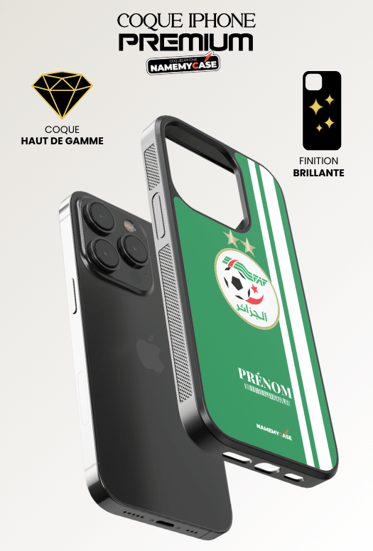 Coque iPhone Algérie vert – Protection Antichoc Fine et Élégante
