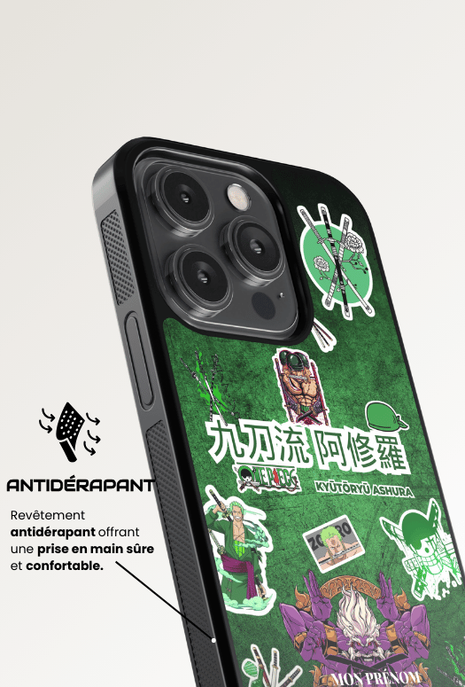 Coque iPhone - Ashura - Zoro One piece