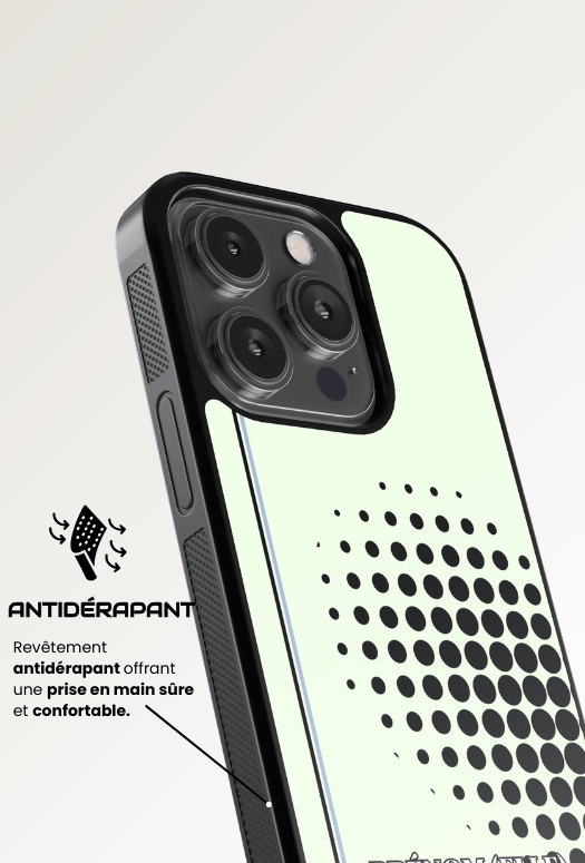Coque iPhone à partager - Cœur abstrait 4