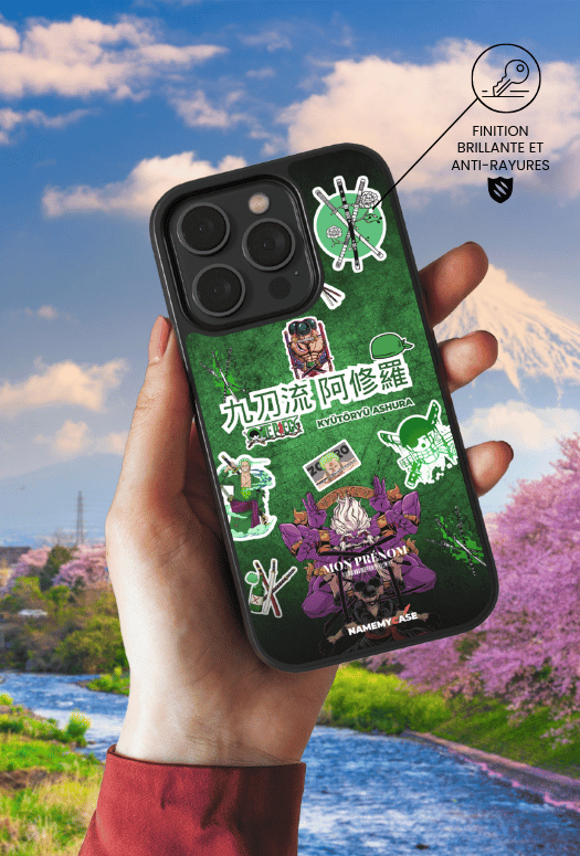 Coque iPhone - Ashura - Zoro One piece