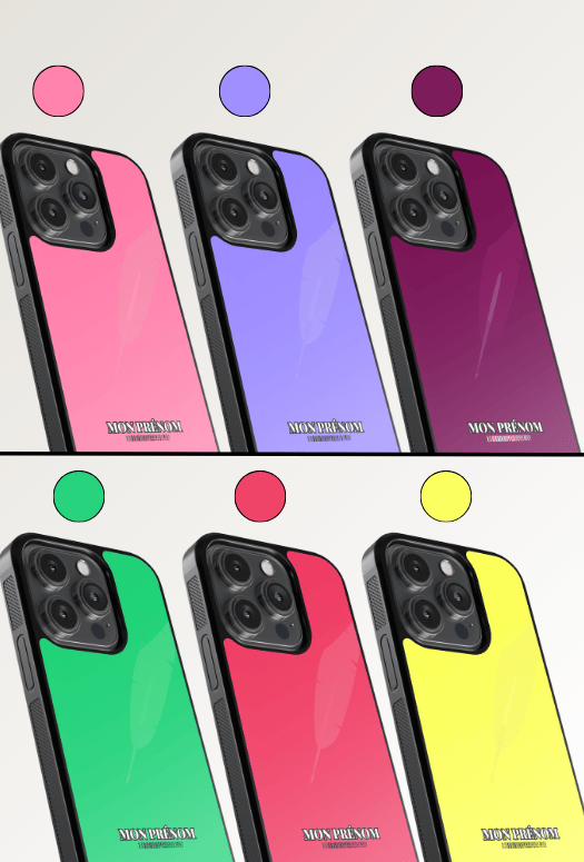 Coque iPhone - Simply Purple