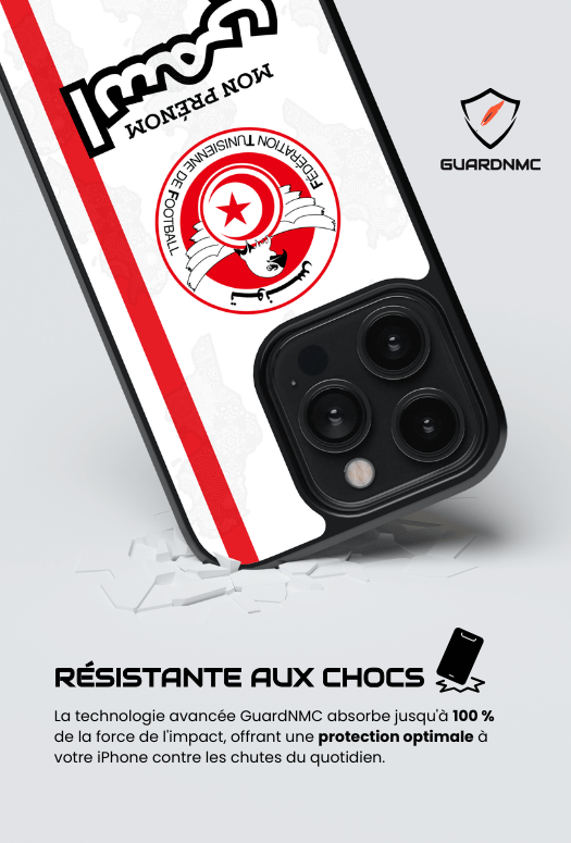 IPhone Coque Personnalisée - White Tunisie