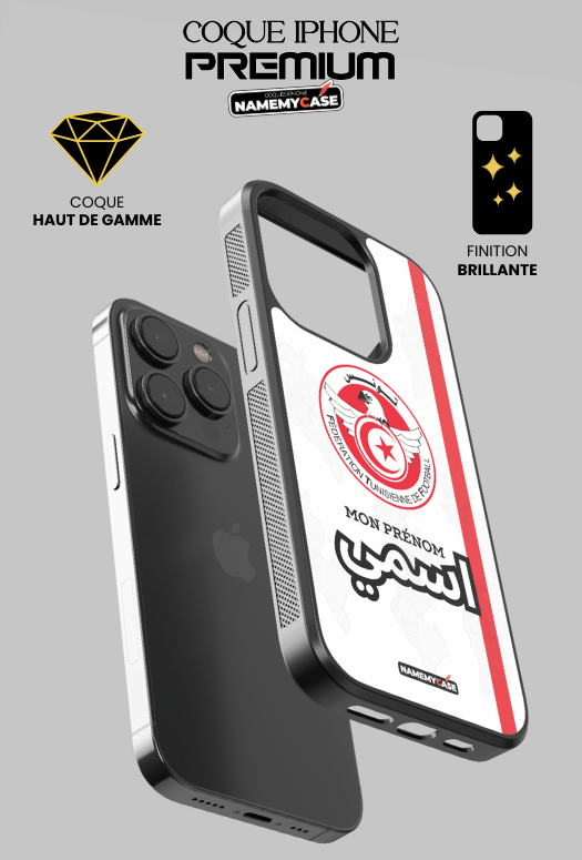 IPhone Coque Personnalisée - White Tunisie