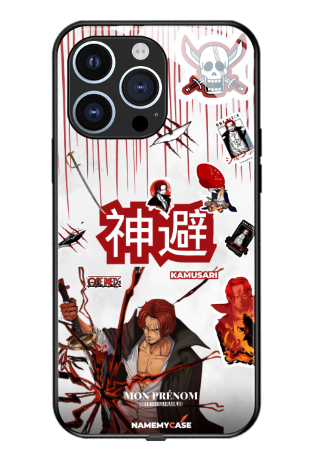 Coque iPhone - Kamusari 2- Shanks One piece