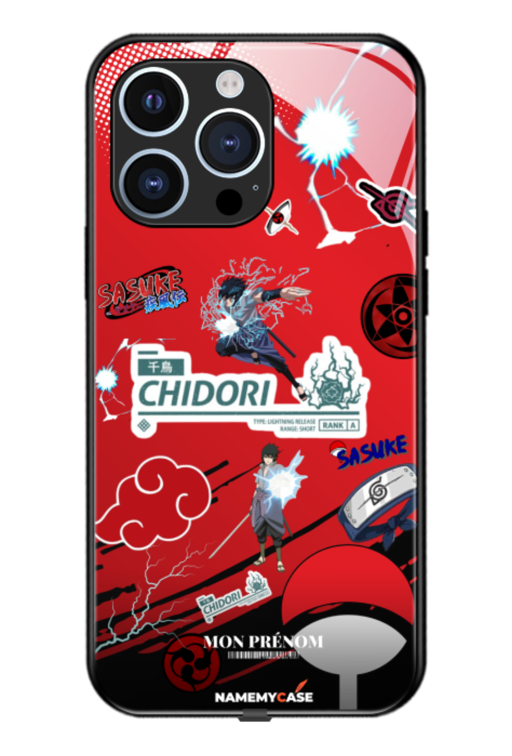Coque iPhone - Chidori - Sasuke Naruto