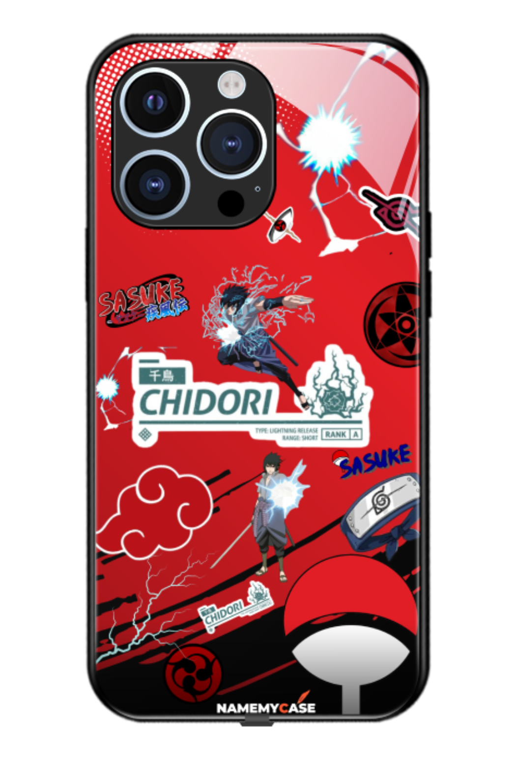 Coque iPhone - Chidori - Sasuke Naruto