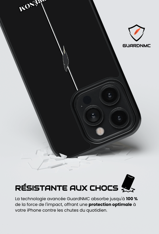 Coque iPhone - Noir