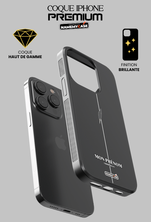 Coque iPhone - Noir