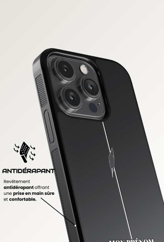 Coque iPhone - Noir