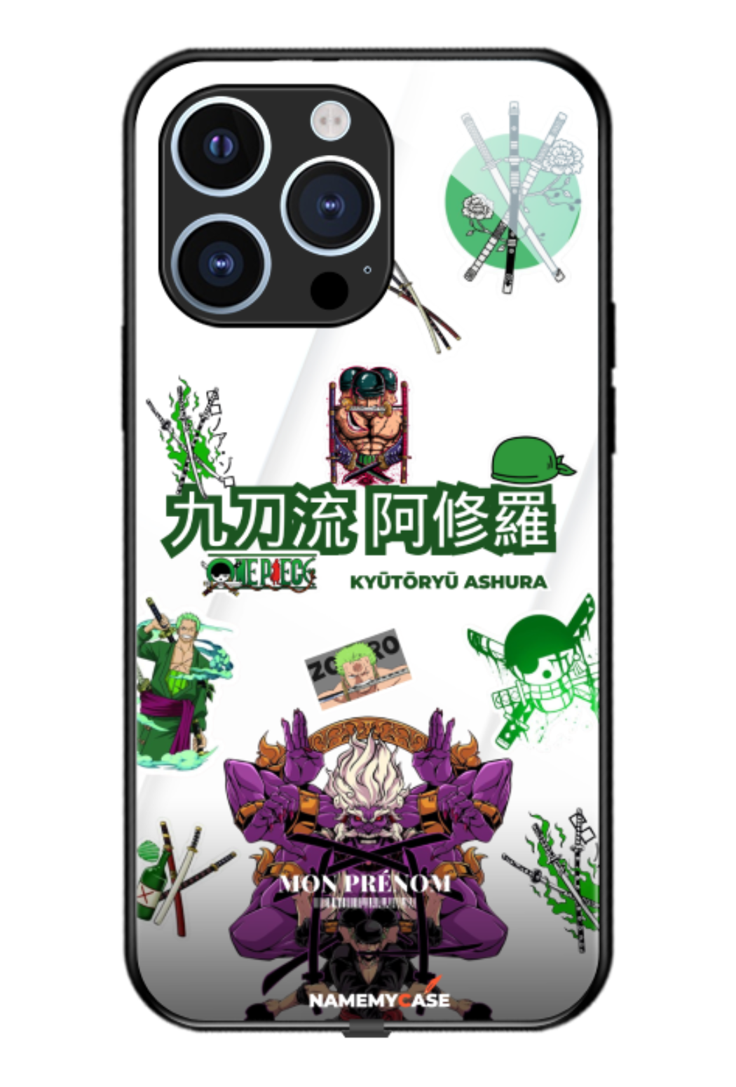 Coque iPhone - Ashura 2 - Zoro One piece