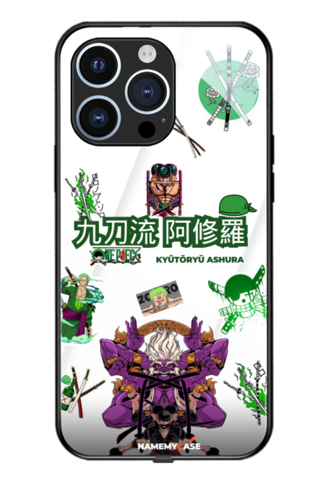 Coque iPhone - Ashura 2 - Zoro One piece