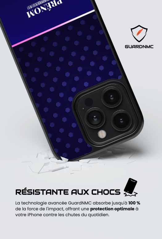 Purple M - IPhone Coque Personnalisée