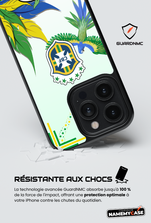 Coque iPhone - Bresil 2026