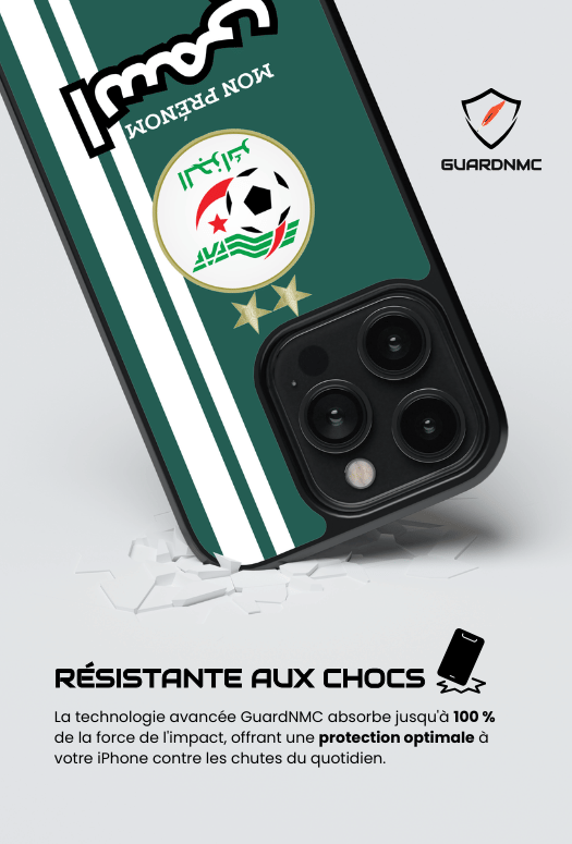 IPhone Coque Personnalisée - Algeria Vert