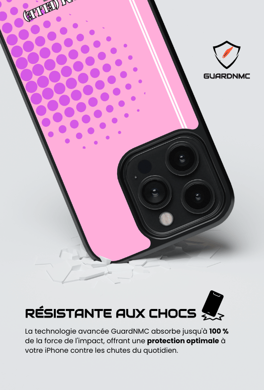 Coque iPhone à partager - Cœur abstrait 1