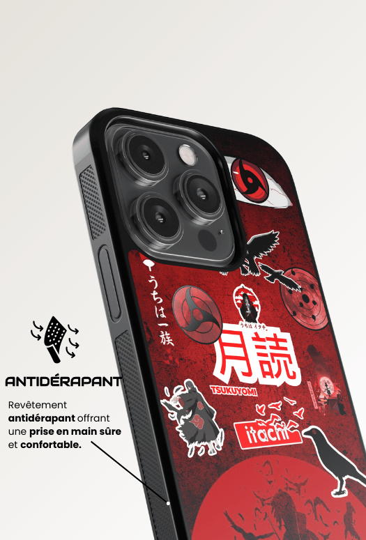 Coque iPhone - Tsukuyomi 2 - Itachi Naruto