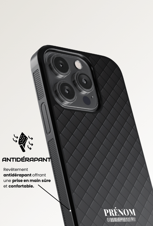 Black square - IPhone Coque Personnalisée