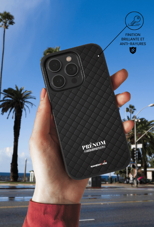 Black square - IPhone Coque Personnalisée