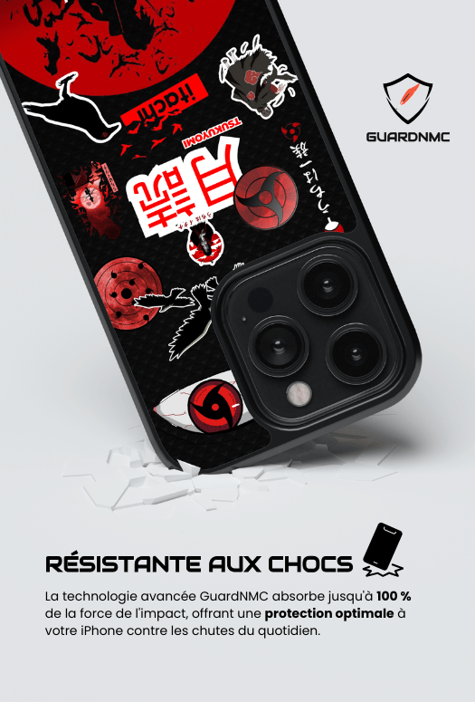 Coque iPhone - Tsukuyomi - Itachi Naruto