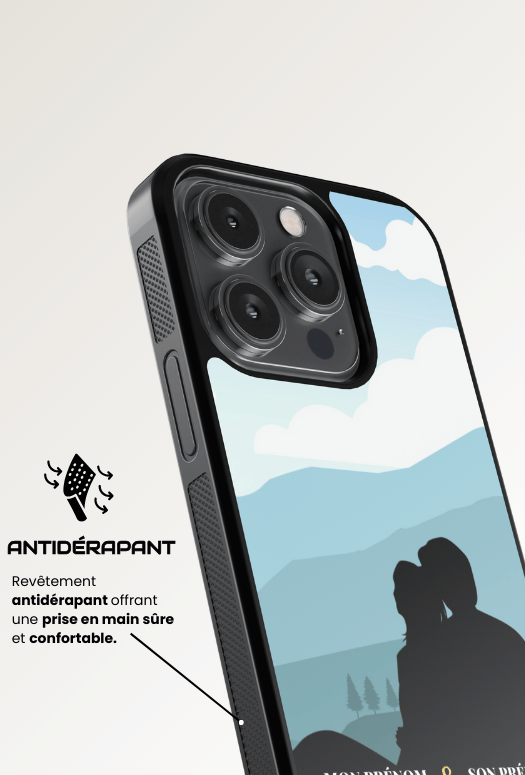 Nature couple - iPhone Coque Personnalisée