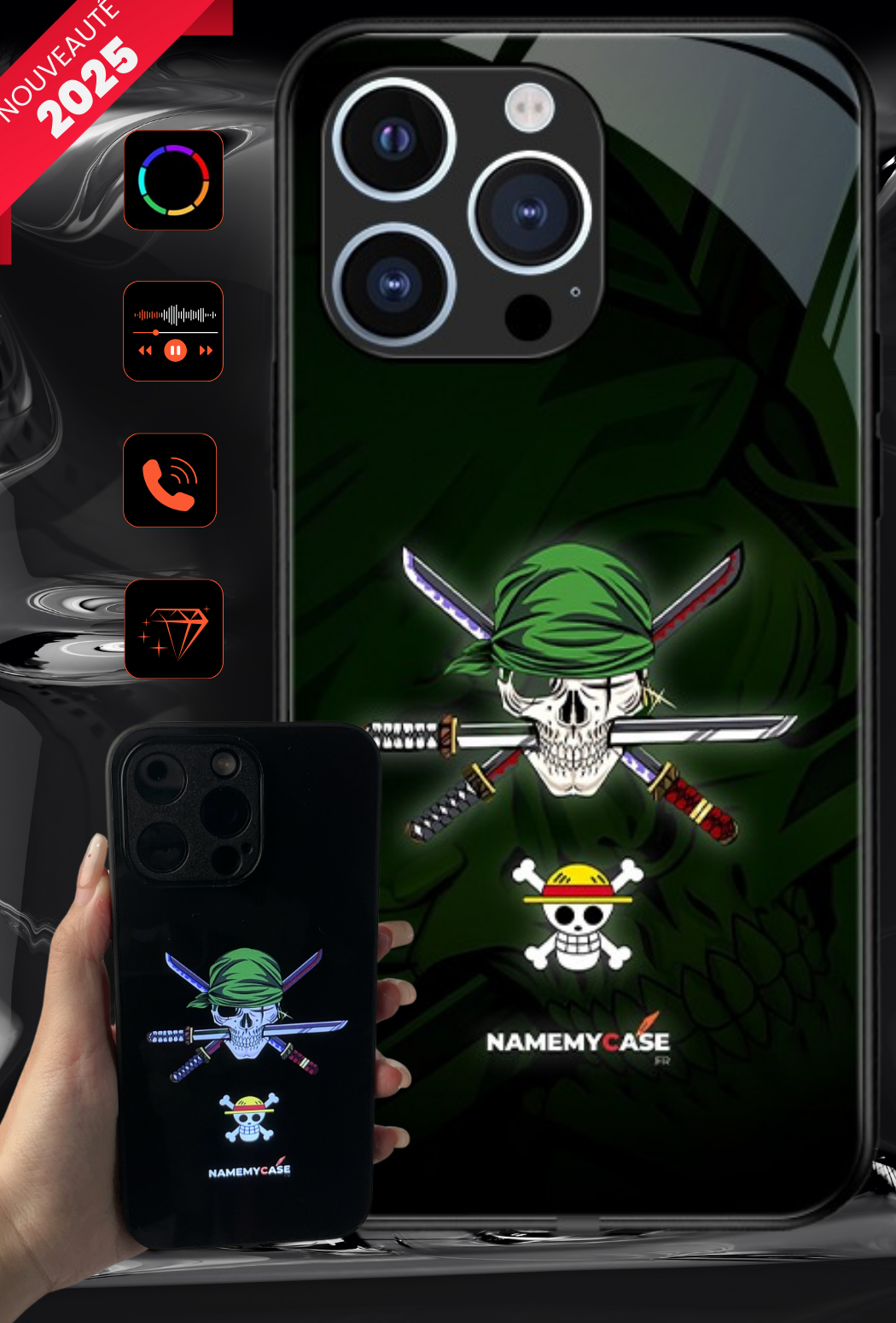 IPhone Coque Smartwave Nouveauté 2025 - Roronoa | One piece