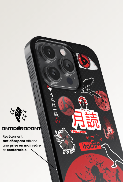 Coque iPhone - Tsukuyomi - Itachi Naruto
