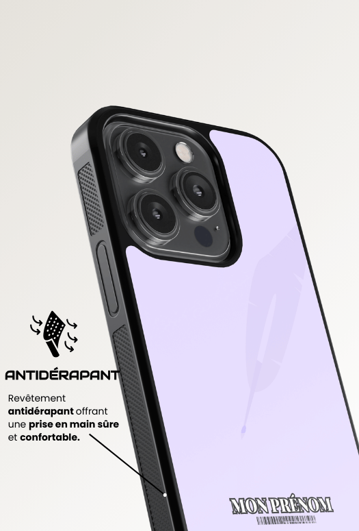 Coque iPhone - Simply lavande pastel