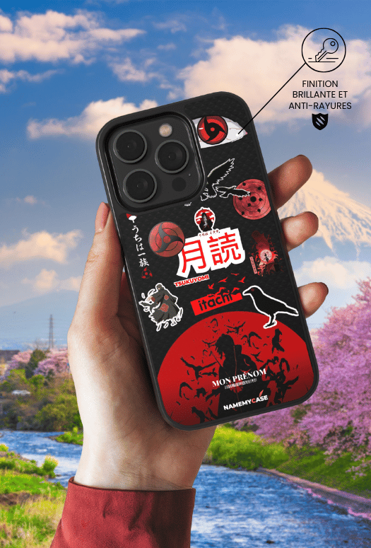 Coque iPhone - Tsukuyomi - Itachi Naruto