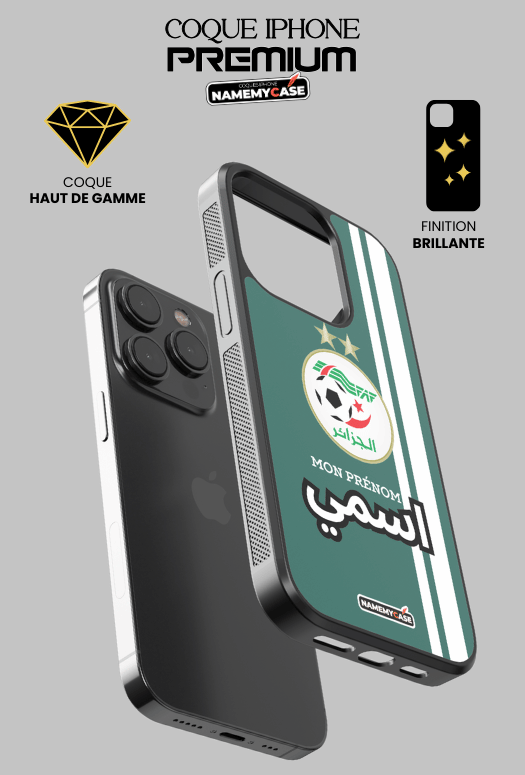 IPhone Coque Personnalisée - Algeria Vert