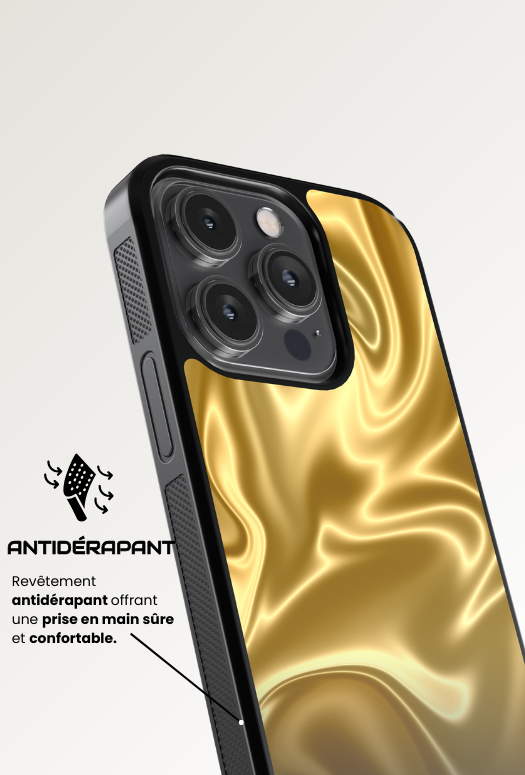 Coque iPhone - Golden Mirage