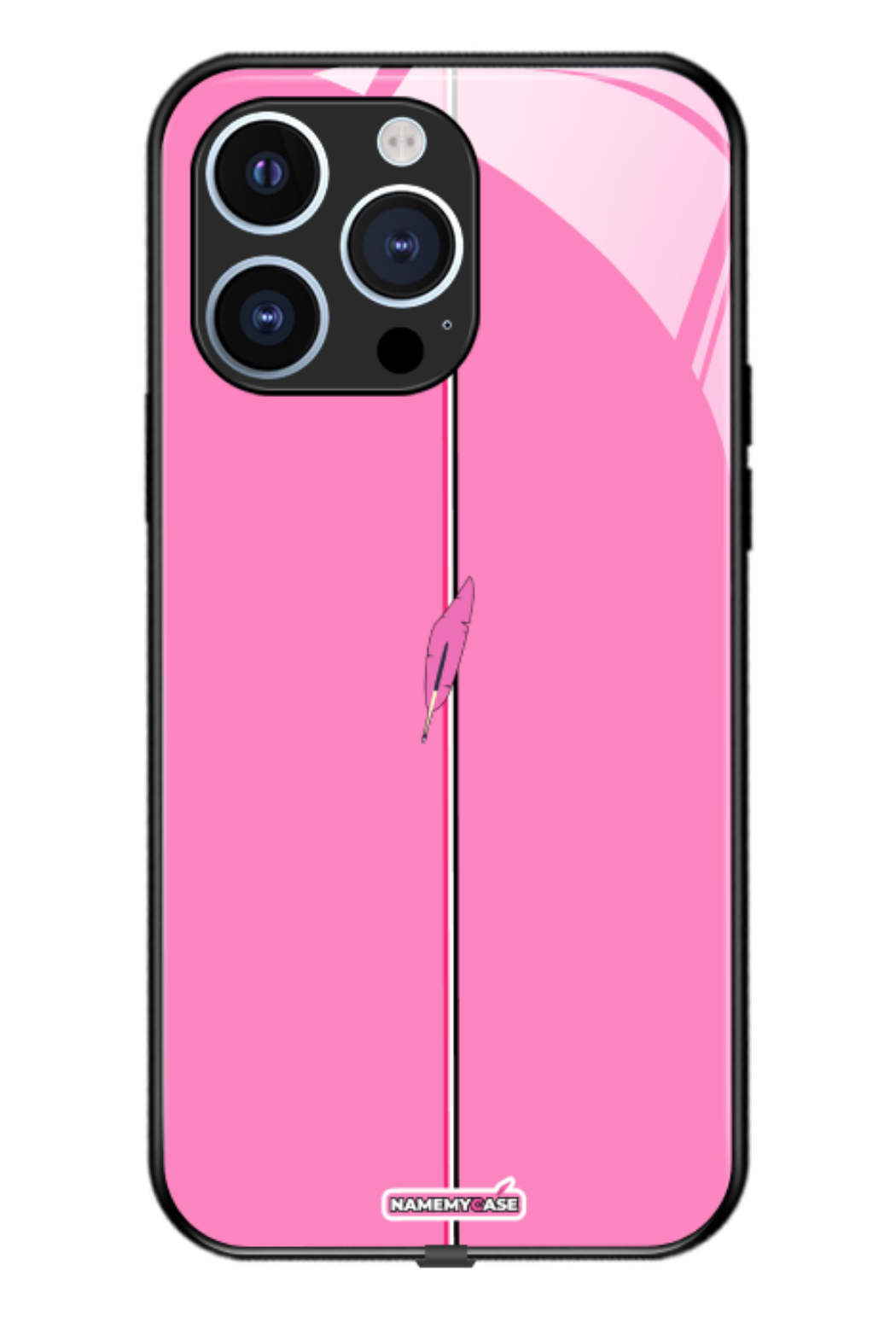 Coque iPhone - Rose bonbon