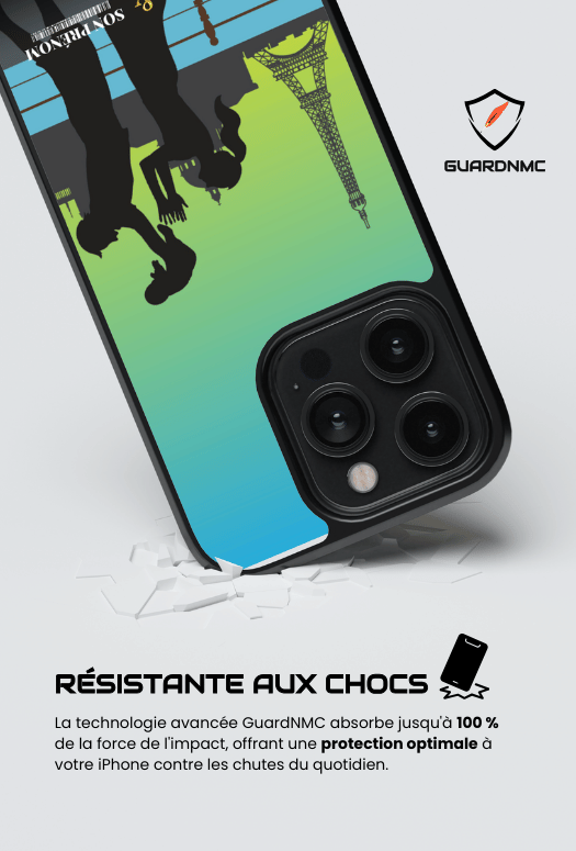 Paris couple - iPhone Coque Personnalisée