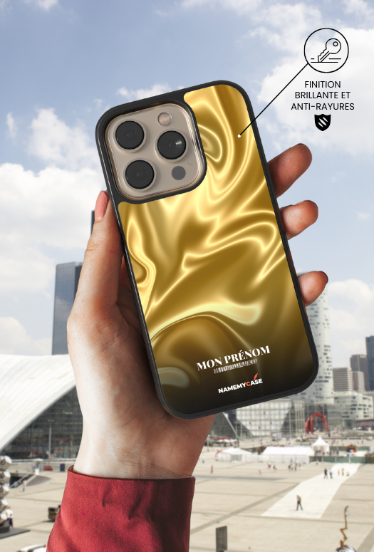 Coque iPhone - Golden Mirage