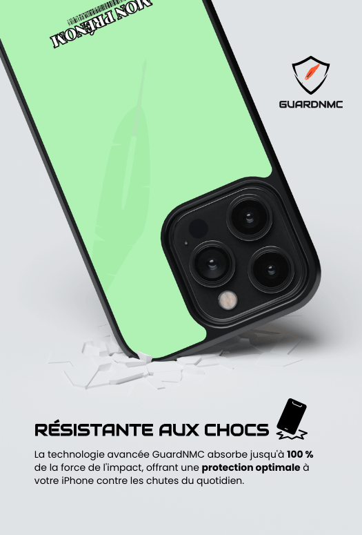 Coque iPhone - Simply vert pastel