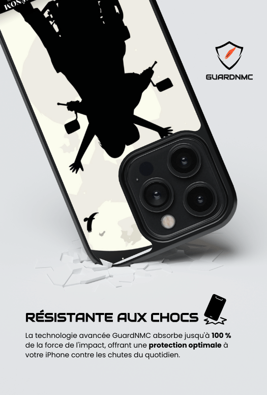 Ride Moon - iPhone Coque Personnalisée