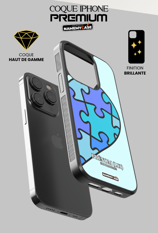 Coque iPhone à partager - Cœur Puzzle