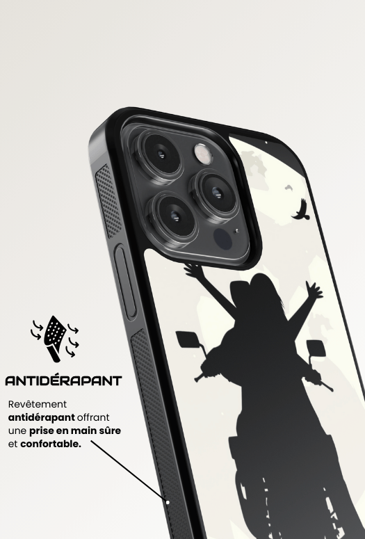 Ride Moon - iPhone Coque Personnalisée