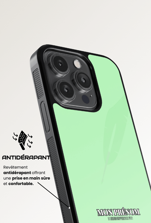 Coque iPhone - Simply vert pastel