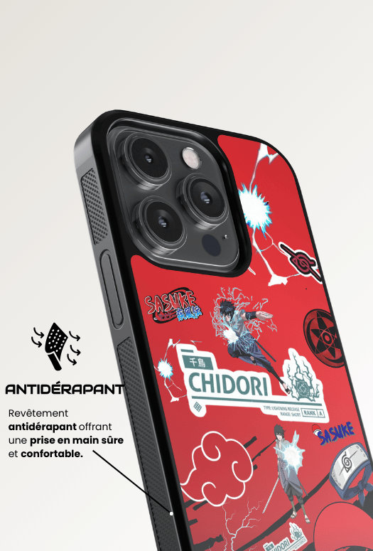 Coque iPhone - Chidori - Sasuke Naruto