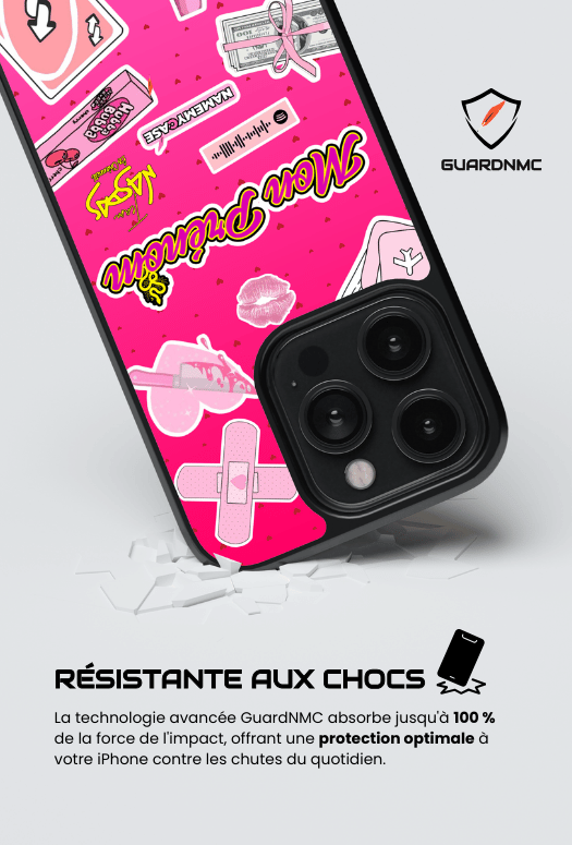 Coque iPhone - Modèle Mouna 2 x Team Nasdas