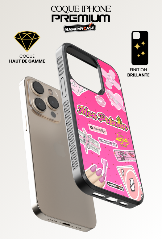 Coque iPhone - Modèle Mouna 2 x Team Nasdas