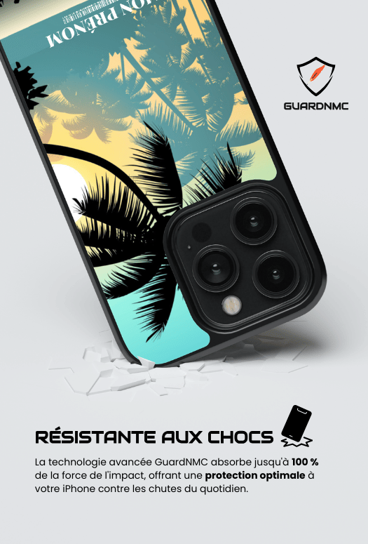 Palm Green - IPhone Coque Personnalisée